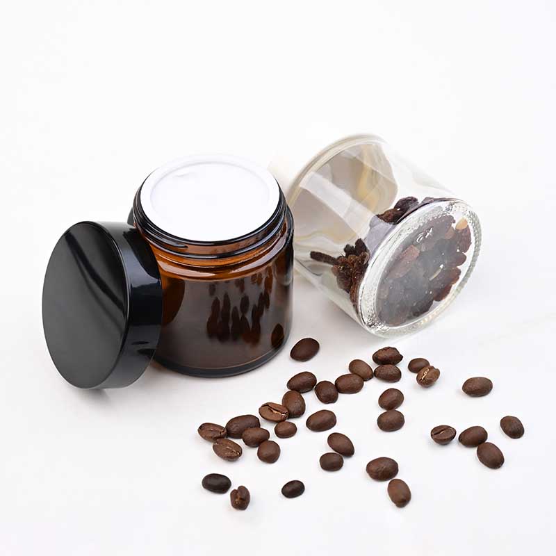 Coffee Tea Jug - Portable Coffee Bean Storage Glass Jar
