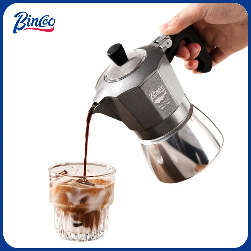 Mug Tea Coffee - Bincoo 2 Cups Double Valve Moka