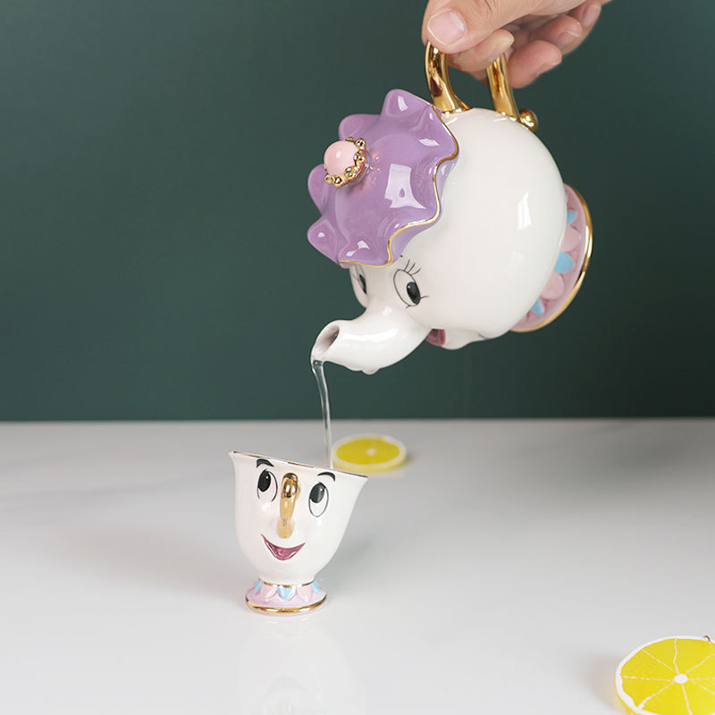 Coffee Tea Games - In-Stock Teapot Cute Cartoon Beauty And