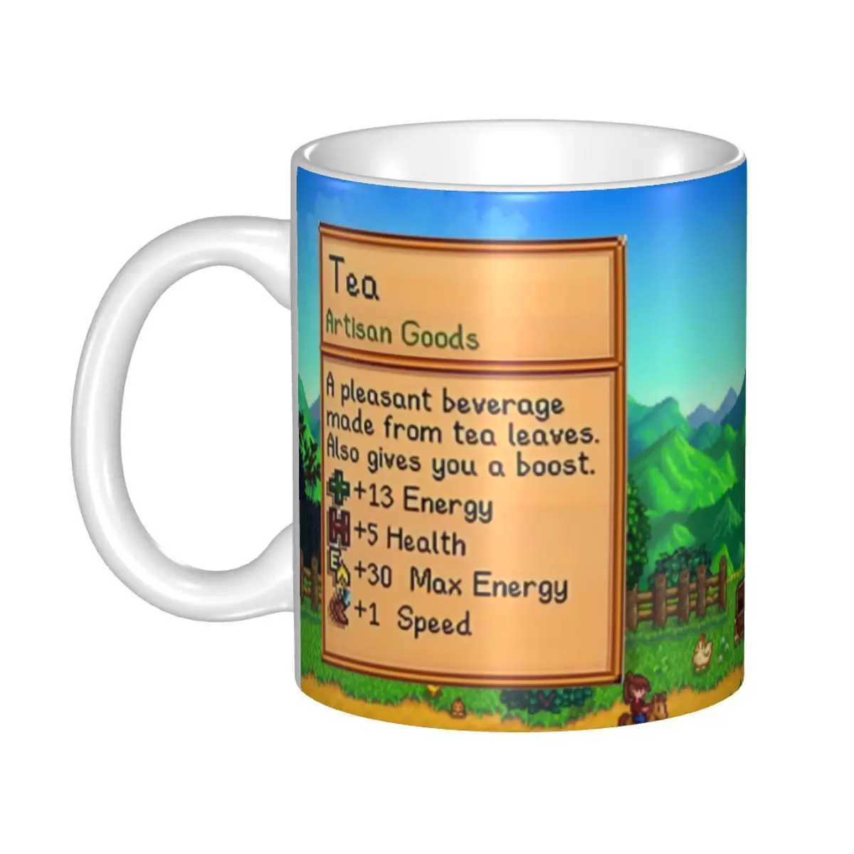 Valley Tea And Coffee - Customized Stardew Valley Video Gamer Mug