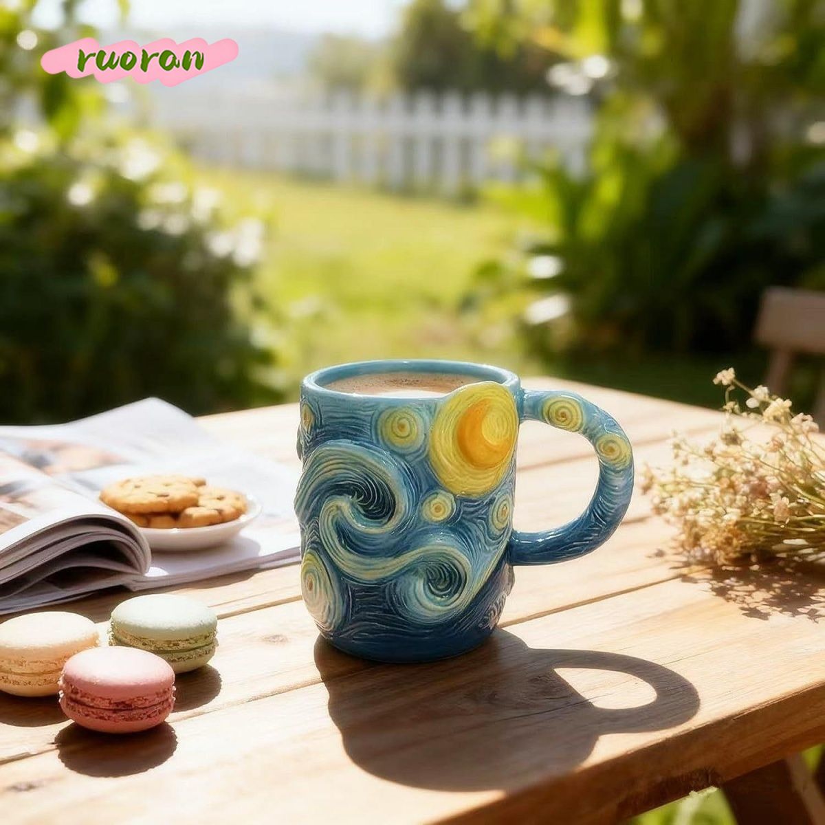 Coffee Tea Van - Van Gogh Starry Night Mug Creative