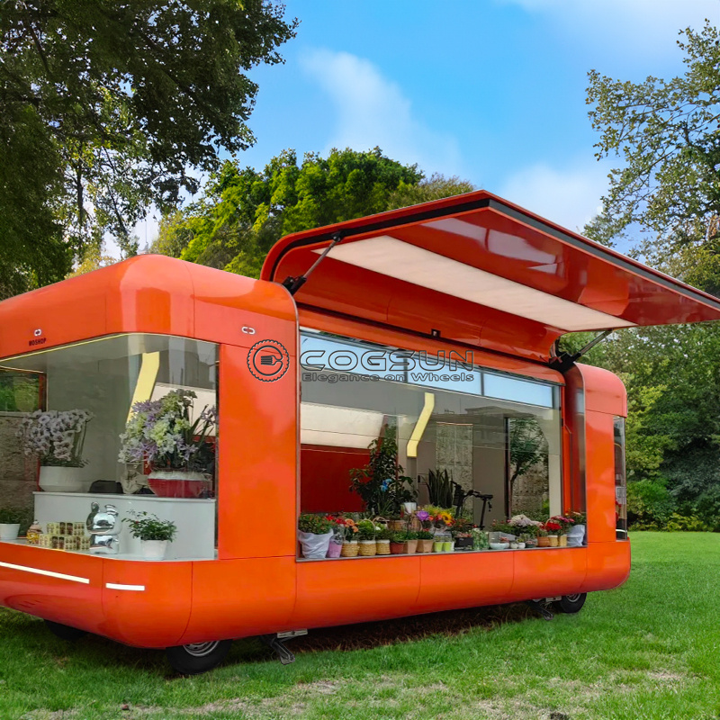 Coffee Tea Van - Street Mobile Food Trailer Pizza Van