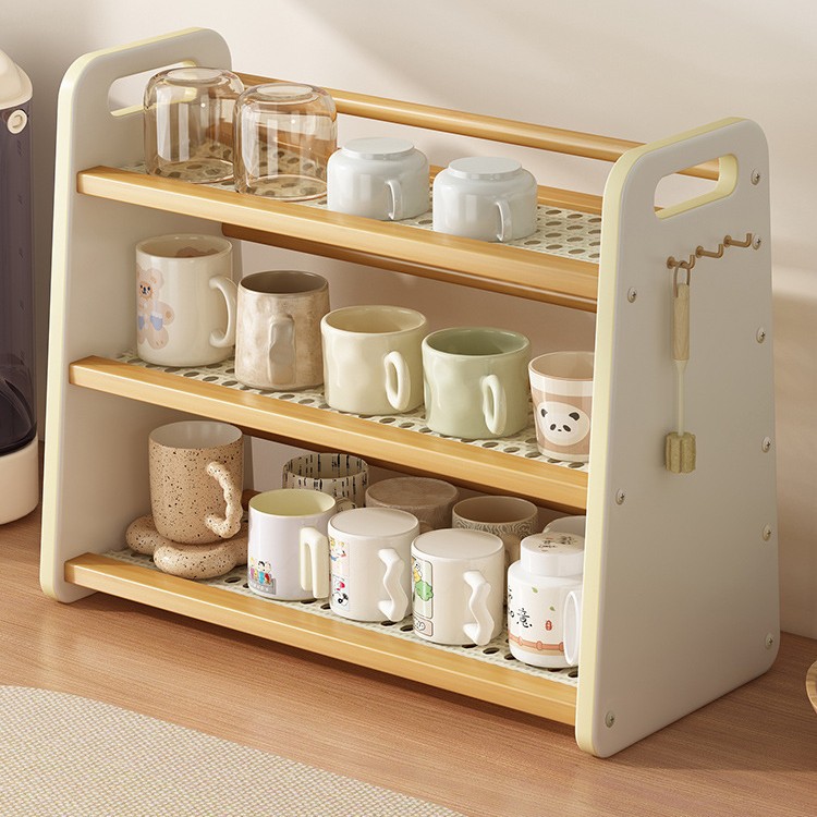 Coffee Tea Place - Cup holder, shelf, cup storage shelf,