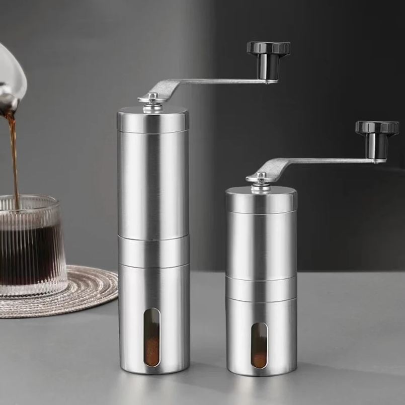 Stainless Home Portable Manual - огляд і ціна Burr Hand Grinder