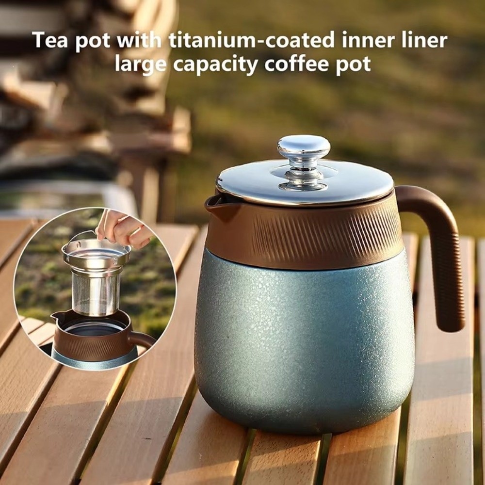 Stainless Steel Titanium-Coate - огляд і ціна Coffee Tea Jug