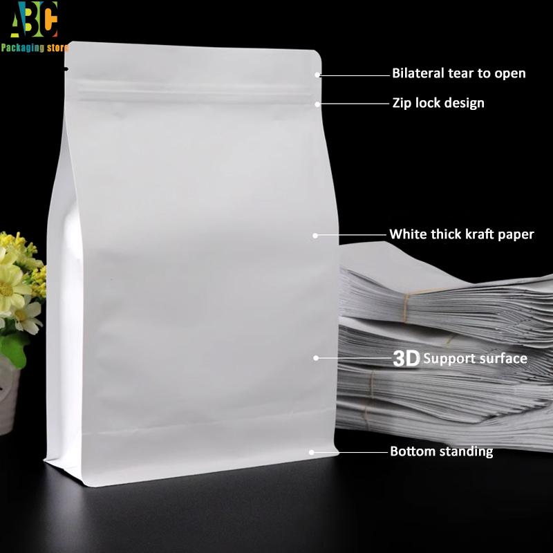 Craft Paper Eight Side Zipper  - огляд і ціна Coffee Tea For Plants