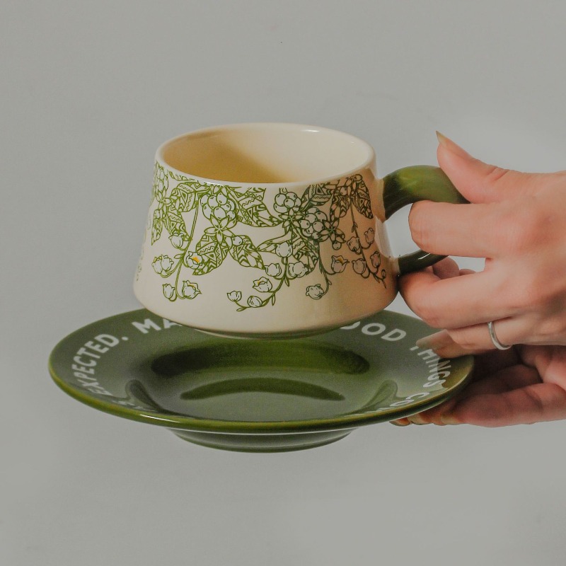 French Retro Style Lily of The - огляд і ціна Valley Tea And Coffee