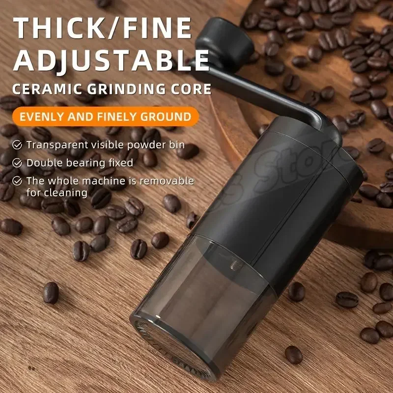 Bearing Adjustable Coffeebe Ma - огляд і ціна Burr Hand Grinder