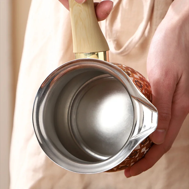 Stainless Steel Coffee Pot wit - огляд і ціна Coffee Tea Jug