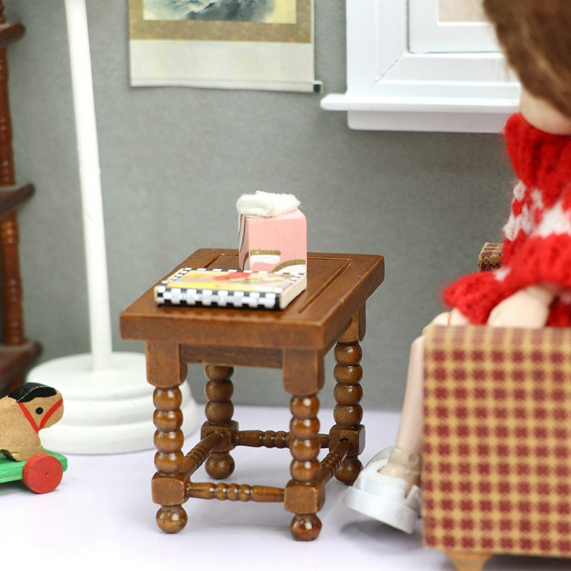 1:12 Dollhouse Miniature Round - огляд і ціна Coffee Tea Games