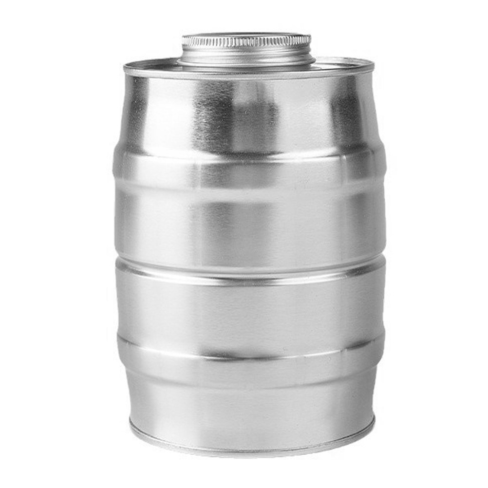 Retro Wine Barrel Shaped Metal - огляд і ціна Coffee Tea And Sugar Canisters