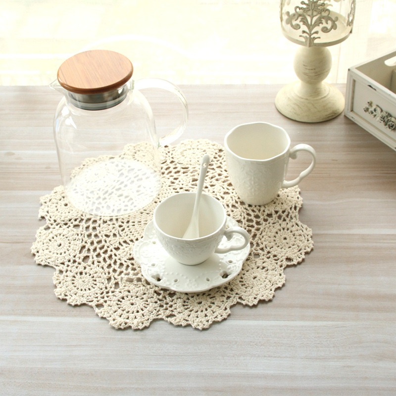 Modern Cotton Placemat Cup Coa - огляд і ціна Coffee Tea Place