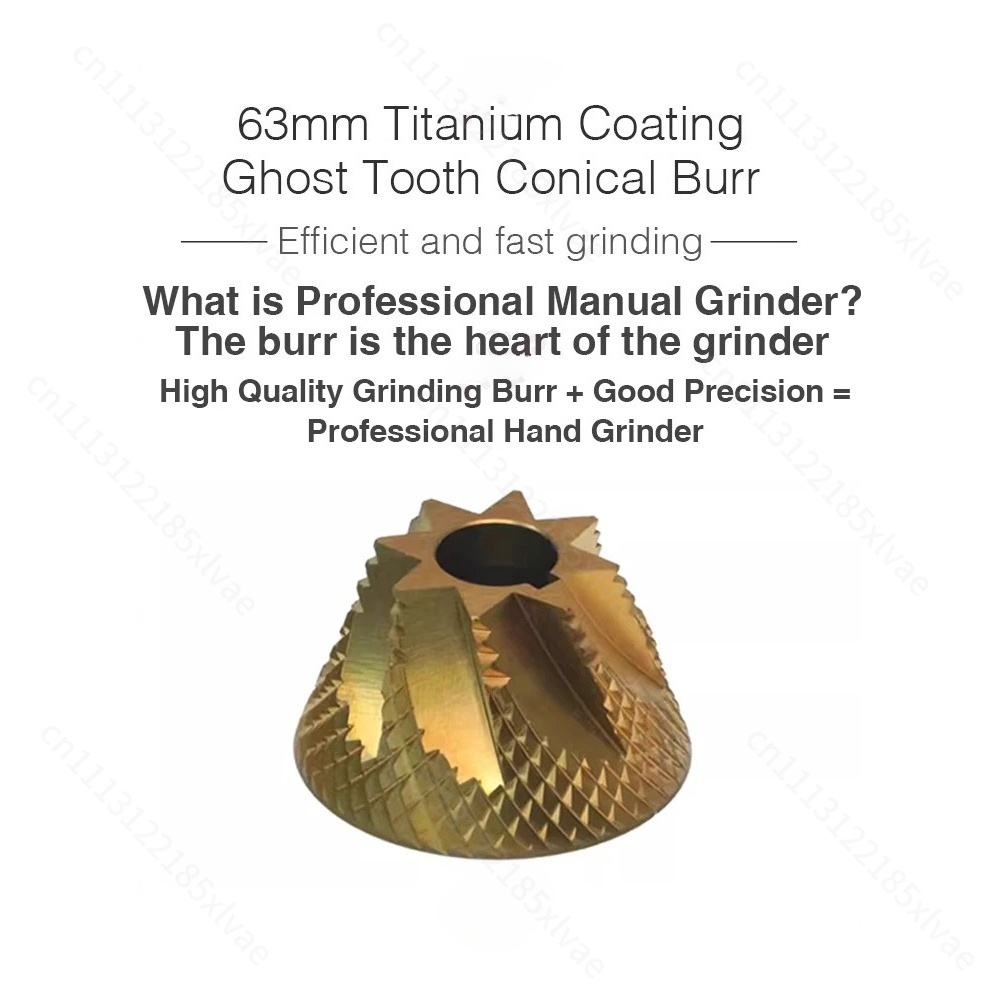 Hand Cranked 63mm Coffee Grind - огляд і ціна Burr Hand Grinder