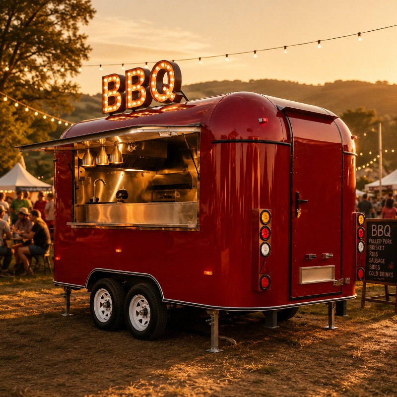 Food Truck Trailer Street Cate - огляд і ціна Coffee Tea Van