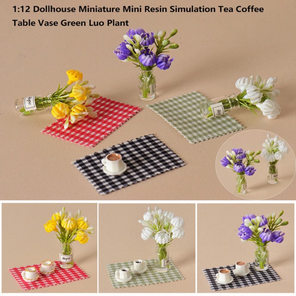 1:12 1:12 Dollhouse Miniature  - огляд і ціна Coffee Tea For Plants