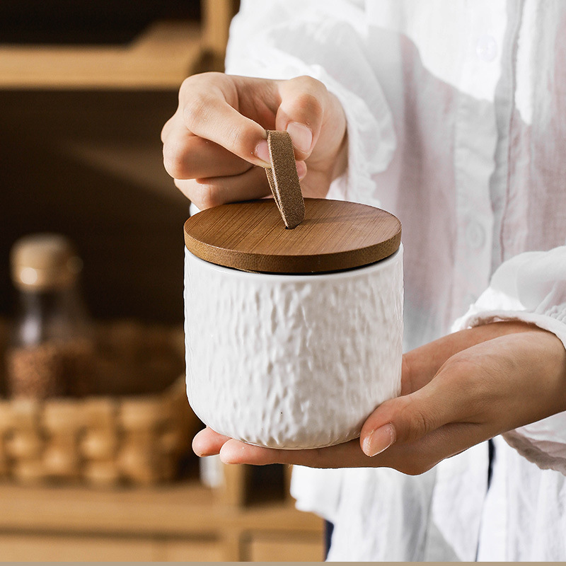 Rock Pattern Ceramic Tea Stora - огляд і ціна Coffee Tea And Sugar Canisters