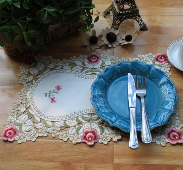 Modern Lace Embroidery Table P - огляд і ціна Coffee Tea Place