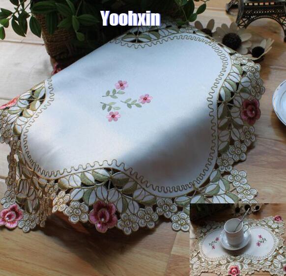 Modern Lace Embroidery Table P - огляд і ціна Coffee Tea Place
