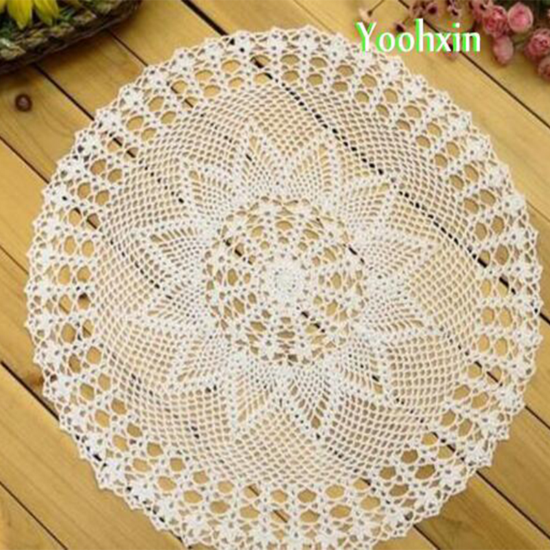 50cm Modern Lace Cotton Round  - огляд і ціна Coffee Tea Place