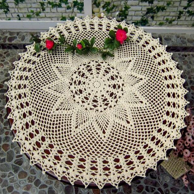 50cm Modern Lace Cotton Round  - огляд і ціна Coffee Tea Place