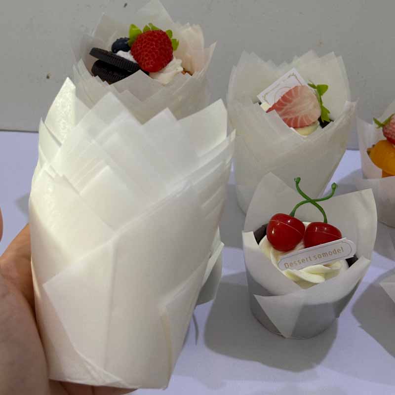 50Pcs/100Pcs/200Pcs Tulip Cake - огляд і ціна Mug Tea Coffee
