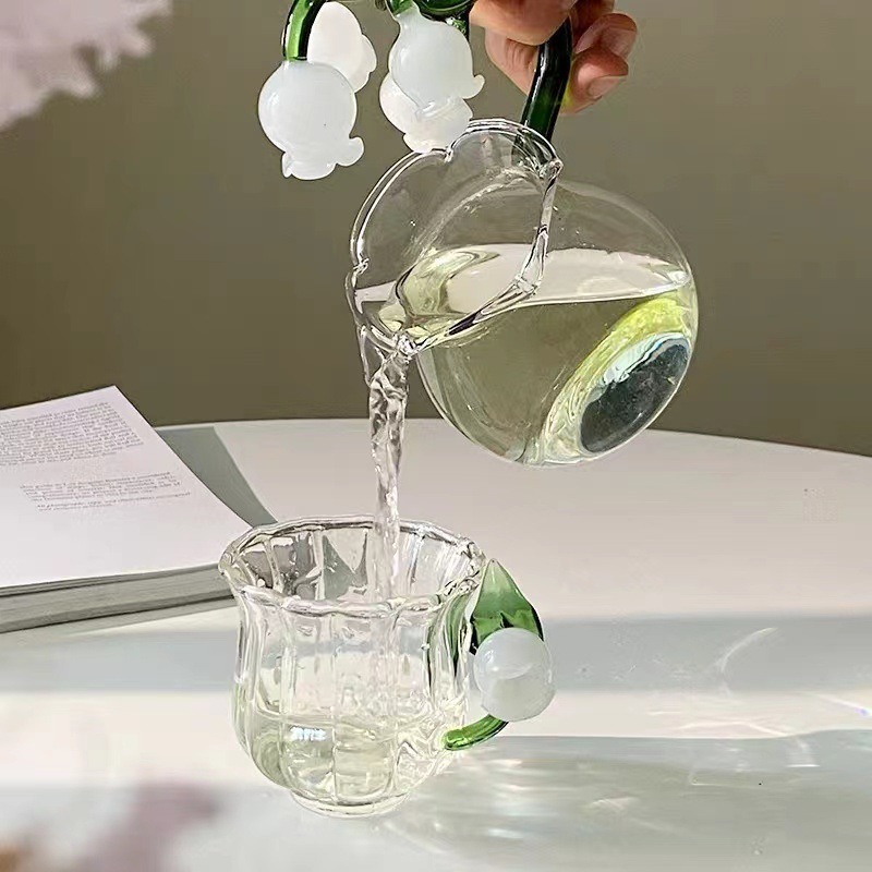 Lily of The Valley Glass Goble - огляд і ціна Valley Tea And Coffee