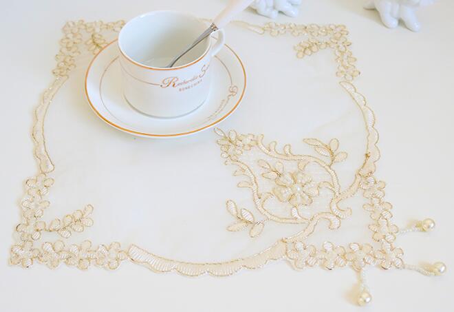 Luxury Sequin Lace Embroidery  - огляд і ціна Coffee Tea Place
