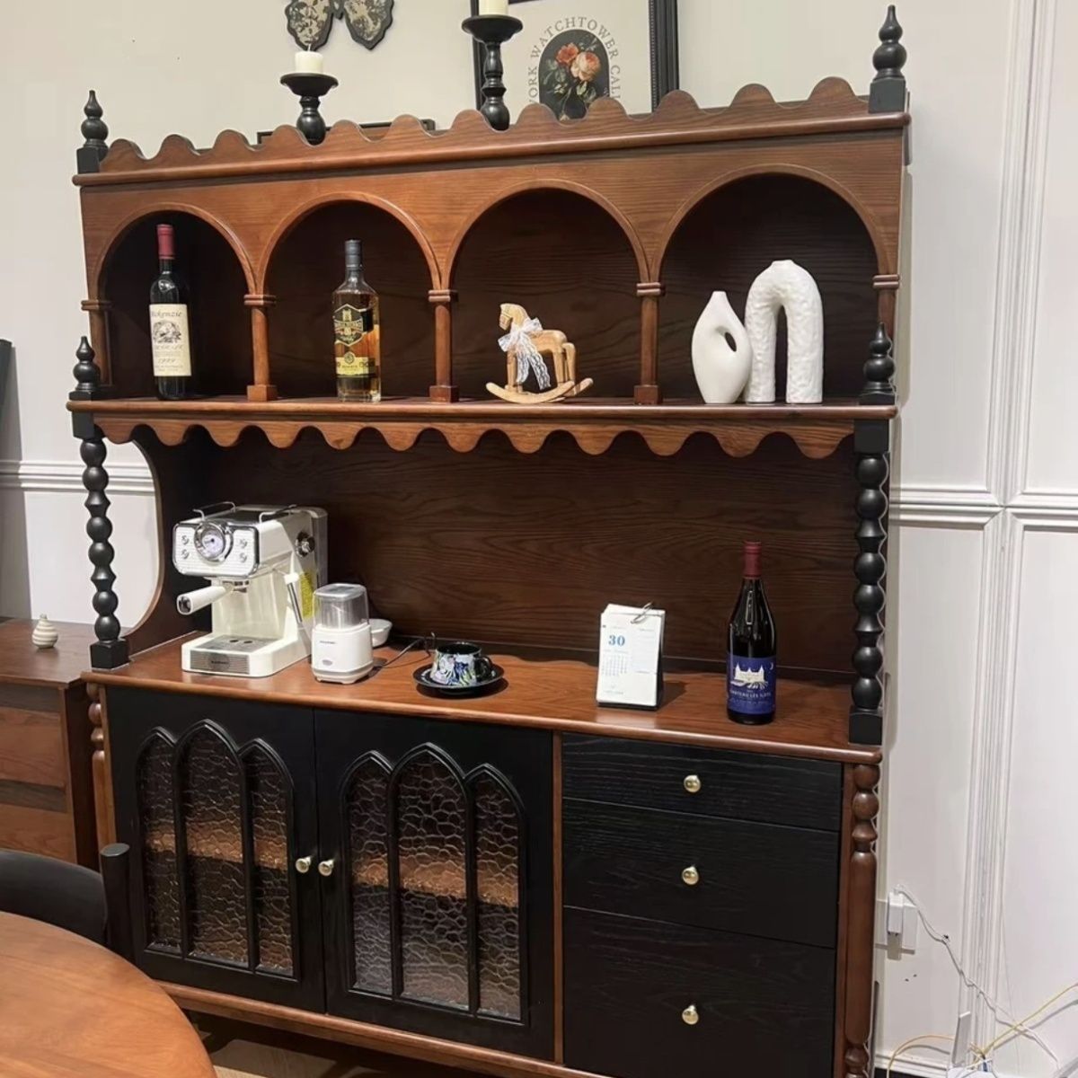 French solid wood dining side  - огляд і ціна Coffee And Tea-Za