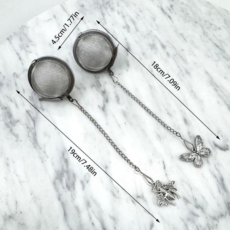 2Pcs Stainless Steel Tea Infus - огляд і ціна Coffee Tea For Plants