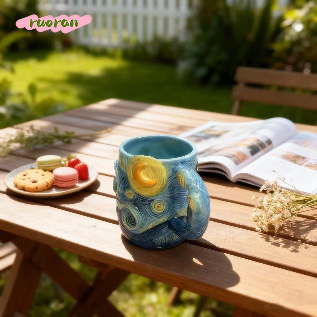 Van Gogh Starry Night Mug Crea - огляд і ціна Coffee Tea Van