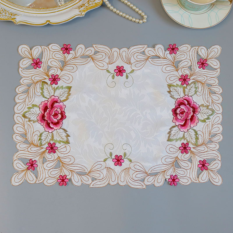 Modern Lace Embroidery Table P - огляд і ціна Coffee Tea Place