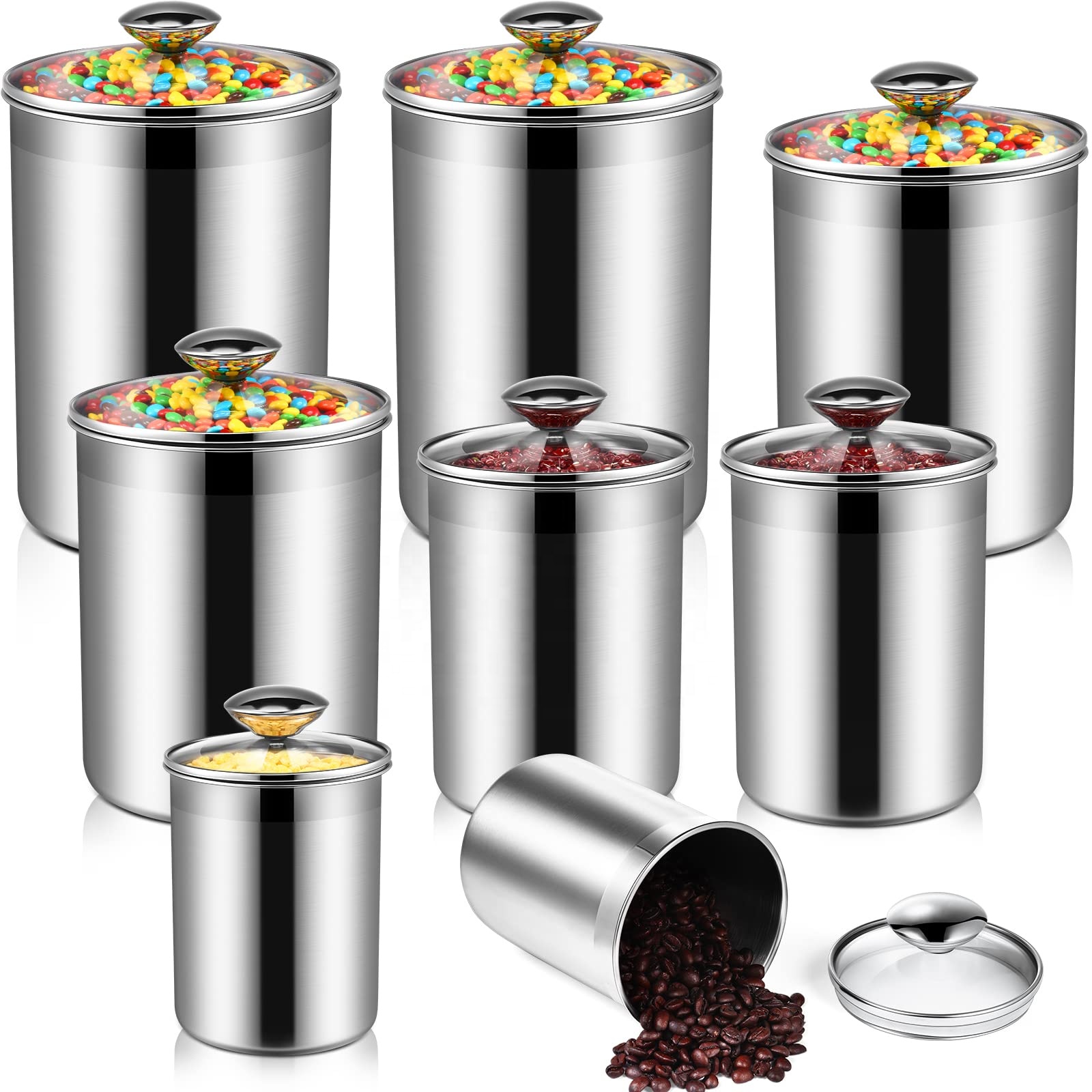Food Storage Containers Tea Co - огляд і ціна Coffee Tea And Sugar Canisters