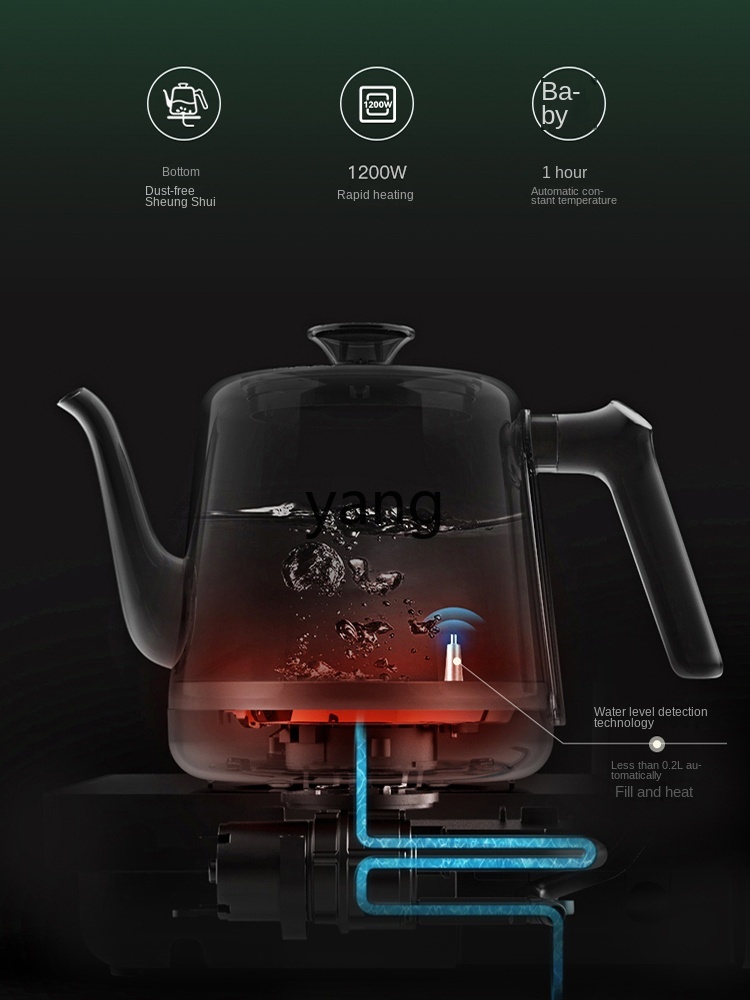 CX Automatic Water Feeding Ket - огляд і ціна Tea & Coffee Quận 1